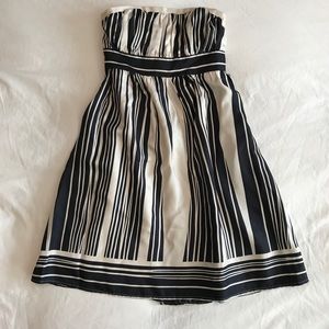 Strapless Silk Dress from Anthropology